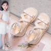 Sandalias Romanas para Bebé Niña Verano 2025 Estilo Extranjero Bebé Suela Suave Princesa Niños 1-3 Años 2 Zapatos de Niña