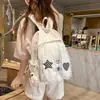 Mochila de nylon para mujer de gran capacidad casual 2026 nueva mochila ligera versátil para viajes y escuela