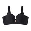2024 Novo Sexy Gathering Ajustável Gathering Thin Gathering Parm Anti-flacidez Grande Copo com Anel de Aço Plus Size Sutiã