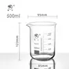 Vaso de precipitados shuniu al por mayor tipo bajo resistente a alta temperatura borosilicato 100/250ml500ml1000ml vaso de precipitados