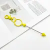 Nuevo Llavero de Cuentas DIY Creativo Personalizado Colorido Esmalte Accesorio Colgante para Mochila Venta al por Mayor en Stock