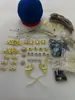 Seis Dragones Tres Fénix Corona Paquete de Materiales Accesorios DIY Corona Ceremonial Hanfu