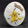 Monedas Conmemorativas de Anime Japonés, Periféricos de Anime de Pokémon, Regalos de Cumpleaños, Regalos de Pokémon para Amigos y Mejores Amigos