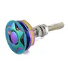 Piezas de modificación de coche transfronterizas Cerradura de tapa de motor tipo botón mini de 30 mm Hebilla de cierre de contorno para tapa de motor modificada
