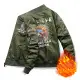 Nueva Chaqueta de Piloto Ma1 de la Fuerza Aérea para Primavera y Otoño para Hombre con Bordado Pesado Chaqueta de Béisbol Talla Grande Chaqueta de Trabajo