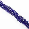 Cuentas de cristal de diamante de 4 mm, cuentas sueltas, cuentas puntiagudas hechas a mano, material para pulseras caseras, accesorios de joyería