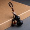 Pingente Chave de Carro, Chaveiro de Cabacinha de Pau-Rosa, Chaveiro de Cabacinha Pequena de Pau-Rosa Criativo Personalizado Masculino para Mulheres