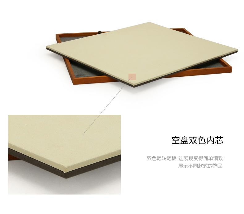 D003-(62-12)实木灰色展示套装-（今伟创系列）详情