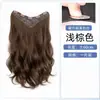 Extensiones de cabello rizado largo de una sola pieza, extensiones de cabello corto, extensiones de cabello largo, extensiones de cabello sintético con permanente francesa de capas altas de la fábrica de Xuchang