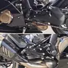 Adecuado para Accesorios de Modificación Zhang Xue Zx500Rr, Pedales Elevados, Elevación de Pedales, Conjunto de Soporte de Freno, Embrague y Palanca de Cambios