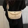 Bolsa de Hombro para Estudiante Clase Bolso Tote de Gran Capacidad para el Trabajo Bolsa de Nuevo Estilo Nicho de Nylon Bandolera Tela para Mujer Suave para Mujer