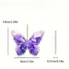 Transfronterizo Nuevo Acrílico Superficie Plana Nuevos Productos Colgante de Mariposa Variado Estándares