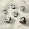Perro Globo Electrochapado en Acrílico Forma de Corazón Hecho a Mano Materiales de Amor Materiales para Joyería DIY Accesorios Colgantes para Cadena de Teléfono Bolsos