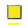 4cm Cuadrado de Color Mesa de Impresión Mano y Pie Almohadilla de Impresión Libro de Dibujo con Dedos para Niños Pigmento Lavable Sello para Diario de Mano