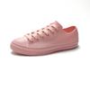 Zapatos Heli Shark Blancos para Mujer Nuevos de Cuatro Estaciones Caña Baja Botas de Lluvia Estudiantes Estilo Coreano Botas de Lluvia de Plástico Moda Tendencia para Mujer Adulta