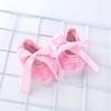 Estilo Primavera Traje de Niña Alta Calidad Ropa de Escalada Algodón Manga Larga Color Sólido Compuesto Vestido Rosa Medias Ropa para la Cabeza