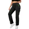 Pantalones de trabajo casuales versátiles de moda para hombre para primavera y otoño con cordón, pantalones largos rectos modernos en stock