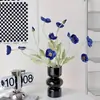 Flores de Veludo Papoula Decoração de Casamento Decoração de Casa Enfeites Flores Artificiais Flores de Seda Flores Artificiais Flores Secas