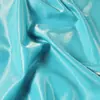 Tela de Lino de Seda Satinada de Color Sólido Verde Gema Brillante Esmaltada Tela para Vestido Estilo Chino con un Brillo Perlado