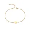 Nuevo Pulsera de Acero Inoxidable A-Z de Amazon, 26 Letras Inglesas Colgante Doble Mini Letra Pequeña