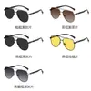 Novos Óculos de Sol Polarizados de Metal de Alta Definição para Homem, Óculos de Estilo Fashion de Alta Qualidade, Óculos de Visão Noturna, Óculos de Sol com Proteção Solar