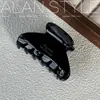Pinza de garra de acetato estilo coreano Alan, tamaño mediano clásico, para peinados semi-recogidos, accesorio para el cabello tipo pinza de tiburón elegante y exquisito para la parte trasera de la cabeza
