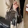 Bolso Boston retro americano de moda de nicho tipo almohada para mujer, versátil y elegante, adecuado para ir al trabajo, bolso cruzado