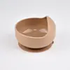 Tazón de Comida de Silicona Personalizado Transfronterizo, Ventosa para Bebé, Anticaída, Productos para Bebé y Maternidad, Vajilla Infantil al por Mayor, Tazón de Caracol
