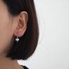 Amor Ear Ring Ear Buckle Feminino Niche Ear Buckle Cold Style All-match Trendy Ins New Ear Ring Elegant Retro Simple Cool