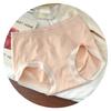 Ropa interior para mujer Cloud Peach Hip de cintura media simple sin costuras suave cómoda alta elasticidad sin costuras calzones de niña al por mayor