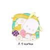 Broche Sanrio Sweet Afternoon Gui Dog melody kulomi lindo caricatura insignia de metal accesorios para hombres y mujeres