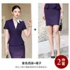 Conjunto de Traje de Moda de Verano 2026 para Mujer, Corte Delgado, Traje de Falda Profesional para el Trabajo para Empleados de Joyería