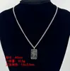 Nuevo Diseño Único Collar de Doble Capa Personalizado para Pareja Unisex Marca de Moda Colgante Hombres y Mujeres Hip-Hop Streetwear Collar