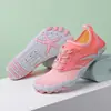 Primavera e verão sapatos de praia ao ar livre sapatos de rastreamento vadear descalço mergulho natação fitness ciclismo escalada sapatos de cinco dedos sapatos únicos
