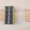 Forma de Gelo de Silicone de Grau Alimentício Gelo Congelado Rapidamente Cubo de Gelo Forma de Gelo para Uísque Fácil de Desenformar Forma de Gelo Doméstica Forma de Gelo Caixa de Gelo