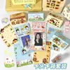 Tarjeta de Cachorro Lindo Set de Tarjetas Cabeza y Espalda Tarjeta de Felicitación de Caricatura Capibara Material de Embalaje de Tarjetas Lindo Embalaje de Regalo Tarjeta