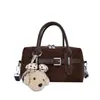 Bolso de hombro cruzado para el día a día de alta gama 2026, nuevo lanzamiento de otoño para mujer, nicho japonés coreano, bolso tipo almohada