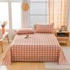 Algodón Puro Sábana de Cama Pieza Única 100% Algodón Tipo A Grado Materno e Infantil Colcha para el Hogar Funda de Almohada Juego de Tres Piezas Dormitorio de Estudiante Cama Individual