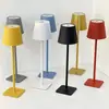 Lámpara de Mesa Alta Recargable de Fábrica Lámpara de Mesa LED Inalámbrica de Arte en Hierro para Restaurante, Bar, Ambiente de Dormitorio Luz Nocturna