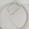 Elegante y Sofisticado Collar de Perlas Deslizante 2026 Modelo Nuevo para Mujer Diseño Coreano de Nicho Cadena para Clavícula