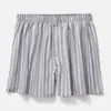 Fábrica de Origen Nantong Calzoncillos de Algodón Puro para Hombre Corte Holgado Ropa de Dormir para Casa Tallas Grandes Boxer Briefs Suministro Directo en Stock