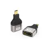 Adaptador HDMI de Alta Definición 9 Tipos de Carcasa de Aluminio Conectores de Paso Recto Af-Am Curvas Arriba y Abajo Versión 2.1 8K60Hz