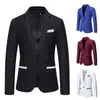 2024 comércio exterior transfronteiriço Amazon Masculino combinação de cores masculino casamento casual terno slim fit tamanho europeu vestuário masculino