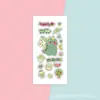 Pegatinas Lindas para Niños Dibujos Animados Coreanos Pegatinas Ins Pegatinas para Cuaderno Paquete de Pegatinas Pegatinas para Sellar Libros Pegatinas de Tarjeta Gu