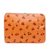 Bolsa de Embreagem Casual Tendência Estilo Cereja Doce Fresco Elegante Moda Nova Verão 2025 Estampada de Grande Capacidade