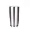 Taza de coche transfronteriza de 20 oz, taza aislada al vacío de doble pared de acero inoxidable 304, cubo de hielo portátil para coche al aire libre, venta al por mayor