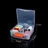 Piezas de Hardware, Tornillos, Metal, Electrodomésticos, Botiquín, Herramientas de Electricista, Caja de Almacenamiento Transparente Portátil