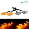 Red para coche 4 LED luz amarilla pequeña Rejilla Raptor luz LED decorativa modificada Camioneta más luz de niebla luz de advertencia