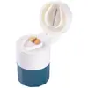 Cortador e Moedor de Pílulas Multifuncional Portátil, Divisor de Pílulas, Mini Moedor e Triturador de Medicamentos Portátil