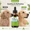 O spray KineShineX para cuidados com a pele de animais de estimação alivia a vermelhidão da pele e problemas de queda de pelo, adequado para cães e gatos.